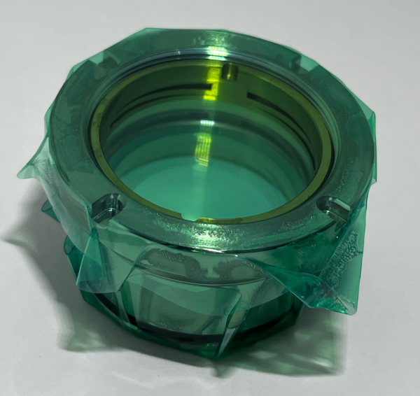 Линза фокусирующая D30mm FL 125mm с объективом для RayTools BM110/BM111